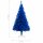 vidaXL K&uuml;nstlicher Weihnachtsbaum mit St&auml;nder Blau 150 cm PVC