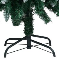 vidaXL K&uuml;nstlicher Weihnachtsbaum mit Zapfen und Schnee 180 cm