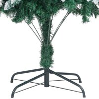 vidaXL K&uuml;nstlicher Weihnachtsbaum mit Zapfen und Schnee 210 cm