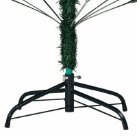 vidaXL K&uuml;nstlicher Weihnachtsbaum mit Dicken Zweigen Gr&uuml;n 150 cm PVC