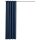 vidaXL Verdunkelungsvorhänge mit Haken Leinenoptik Blau 290x245cm