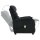 vidaXL Massagesessel Dunkelgrau Stoff
