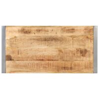 vidaXL Couchtisch 120x60x40 cm Raues Mangoholz