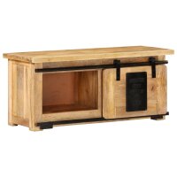 vidaXL TV-Schrank 90x35x40 cm Massivholz Mango