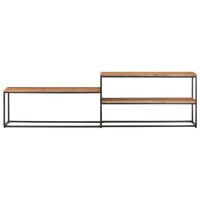 vidaXL TV-Schrank 180x30x50 cm Akazie Massivholz