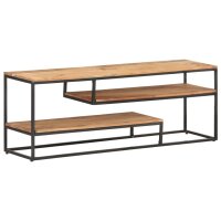 vidaXL TV-Schrank 130x30x45 cm Akazie Massivholz