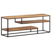 vidaXL TV-Schrank 130x30x45 cm Akazie Massivholz