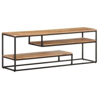 vidaXL TV-Schrank 130x30x45 cm Akazie Massivholz