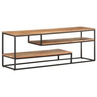 vidaXL TV-Schrank 130x30x45 cm Akazie Massivholz