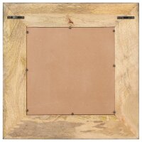 vidaXL Spiegel 50x50 cm Mango Massivholz