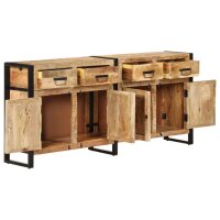 vidaXL Sideboard 172x35x80 cm Mango Massivholz