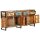 vidaXL Sideboard 172x35x80 cm Altholz Massiv