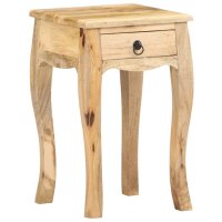 vidaXL Nachttisch 28x28x46 cm Massivholz Mango