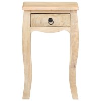 vidaXL Nachttisch 28x28x46 cm Massivholz Mango