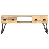 vidaXL TV-Schrank 120x35x45 cm Mango Massivholz