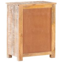 vidaXL Sideboard 61x35x76 cm Raues Akazienholz