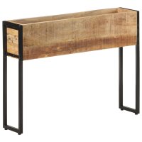 vidaXL Pflanzk&uuml;bel 90x20x68 cm Raues Mangoholz