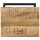 vidaXL Beistelltische 2 Stk. 31,5x24,5x64,5 cm Raues Mangoholz