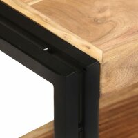 vidaXL TV-Schrank 90x30x40 cm Akazie Massivholz