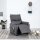 vidaXL Massagesessel Dunkelgrau Stoff