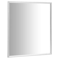 vidaXL Spiegel Silbern 60x60 cm