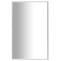 vidaXL Spiegel Silbern 70x50 cm