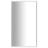 vidaXL Spiegel Silbern 80x60 cm