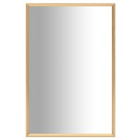 vidaXL Spiegel Golden 60x40 cm