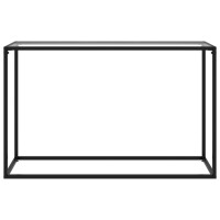 vidaXL Konsolentisch Transparent 120x35x75 cm Hartglas