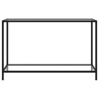 vidaXL Konsolentisch Transparent 120x35x75 cm Hartglas