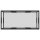 vidaXL Couchtisch Transparent 100x50x35 cm Hartglas