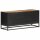 vidaXL TV-Schrank 90x30x40 cm Raues Mangoholz und Wiener Geflecht