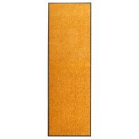 vidaXL Fußmatte Waschbar Orange 60x180 cm