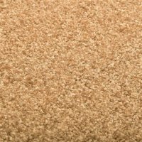vidaXL Fußmatte Waschbar Creme 60x180 cm