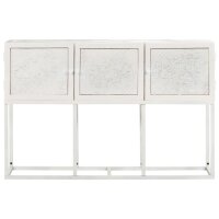 vidaXL Sideboard 115x30x76 cm Mango Massivholz