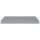 vidaXL Schwebende Wandregale 2 Stk. Grau 60x23,5x3,8cm MDF