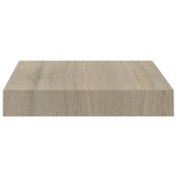 vidaXL Schwebendes Wandregal Eichefarben 23x23,5x3,8 cm MDF