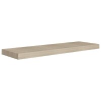 vidaXL Schweberegal Eiche-Optik 80x23,5x3,8 cm MDF