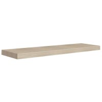 vidaXL Schwebende Wandregale 4 Stk. Eichefarben 90x23,5x3,8 cm MDF