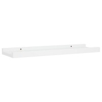 vidaXL Bilderleisten 2 Stk. Weiß 40x9x3 cm MDF