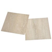 vidaXL PVC-Fliesen Selbstklebend 55 Stk. 5,11 m&sup2; Beige