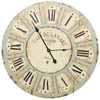 vidaXL Wanduhr Mehrfarbig 60 cm MDF