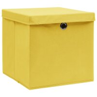 vidaXL Aufbewahrungsboxen mit Deckeln 4 Stk. 28x28x28 cm...