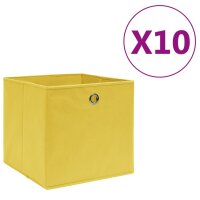 vidaXL Aufbewahrungsboxen 10 Stk. Vliesstoff 28x28x28 cm...