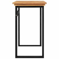 vidaXL Schreibtisch 100x45x75 cm Massivholz Teak