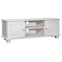 vidaXL TV-Schrank 115x29x40 cm Massivholz Kiefer