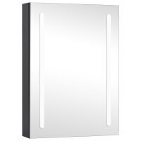 vidaXL LED-Spiegelschrank f&uuml;rs Bad 50x13x70 cm