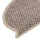 vidaXL Treppenmatten Selbstklebend Sisal 15 Stk. 65x21x4cm Dunkelbeige