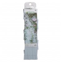 Nature Garten-Rankgitter 50x150 cm PVC Wei&szlig; 6040701