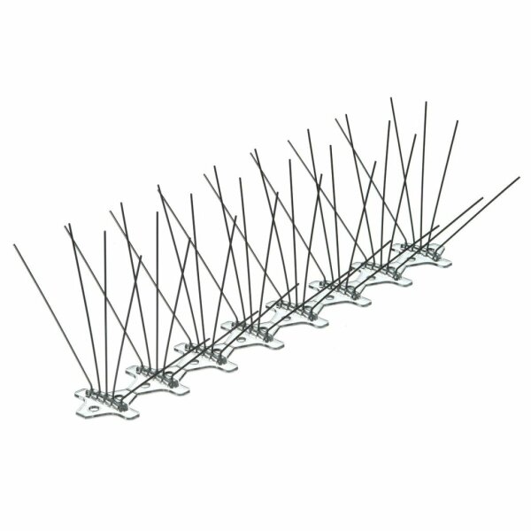 Nature Vogelspikes zur Vogelabwehr 3 St&uuml;ck 32x11x18 cm 6060160